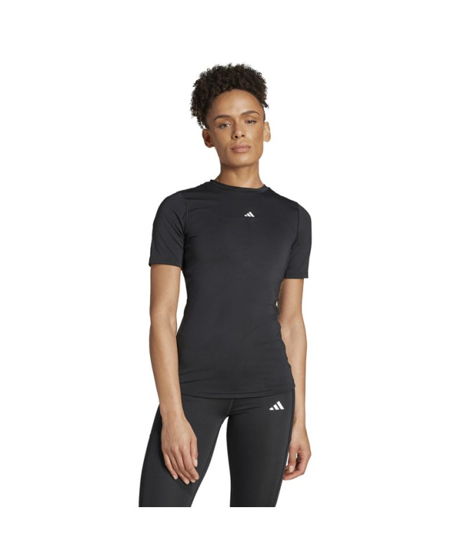 T-shirt Fitness adidas Techfit Training Femme noir