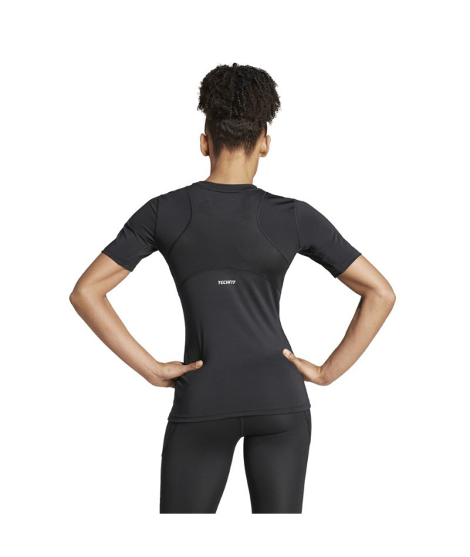 T-shirt Fitness adidas Techfit Training Femme noir