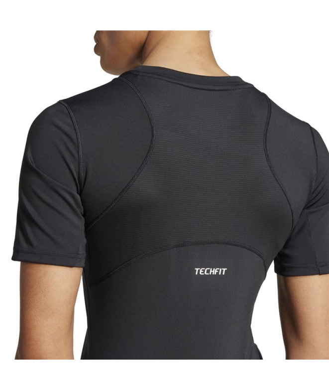 T-shirt Fitness adidas Techfit Training Femme noir