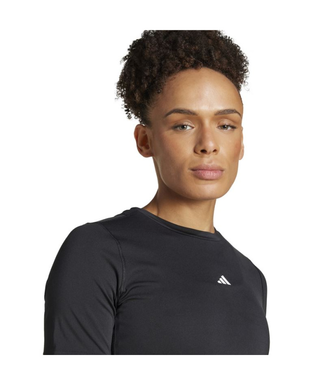T-shirt Fitness adidas Techfit Training Femme noir