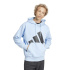 Sudadera adidas Big Logo Fl Hd Hombre Azul/Negro