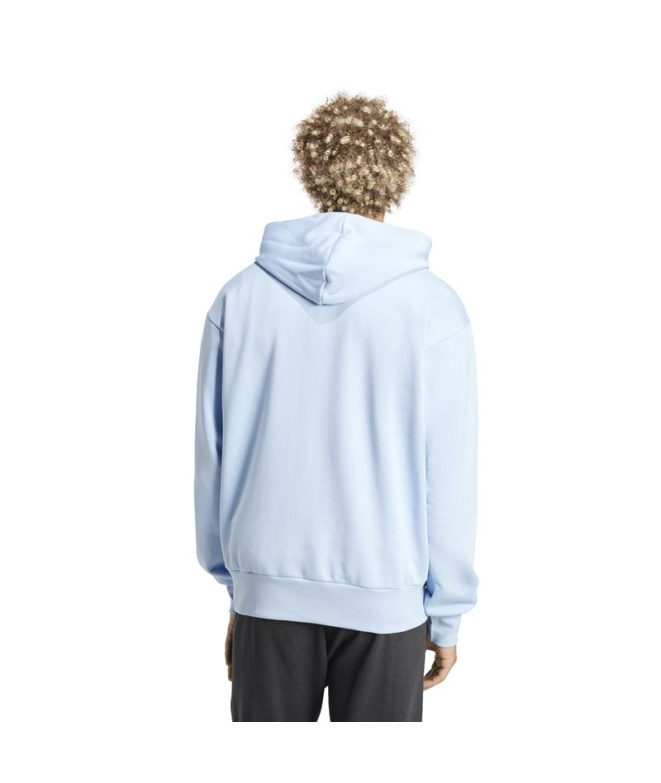 Sudadera adidas Big Logo Fl Hd Hombre Azul/Negro