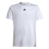 Camiseta de Fitness adidas Tr-Es Infantil Blanco/Negro