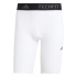 Malhas Homem adidas Techfit Base Short Fitness branca.
