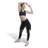 Sutiã esportivo Fitness adidas Power TF para Menina , nas cores preto, carbono e branco.