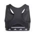 Brassiere de sport Fitness adidas Power TF Fille , noir/carbone/blanc