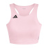 Camiseta cropped Running adidas Adizero E Mulher rosa