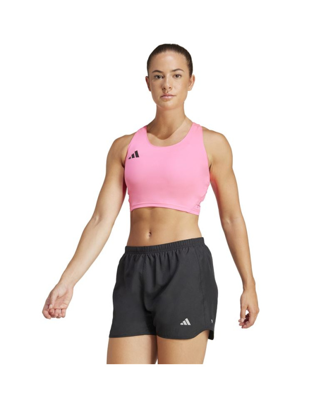 Camiseta cropped Running adidas Adizero E...