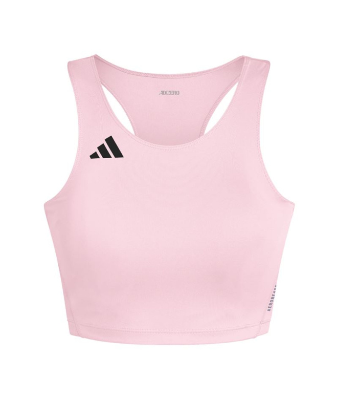 Camiseta cropped Running adidas Adizero E...