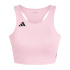 Camiseta cropped Running adidas Adizero E Mulher rosa