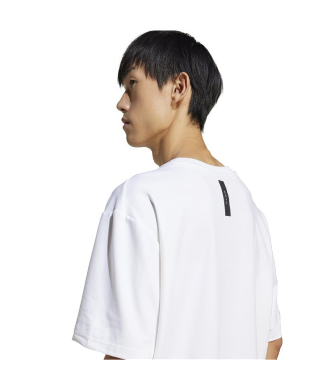 T-shirt blanc adidas ZNE Lo Homme