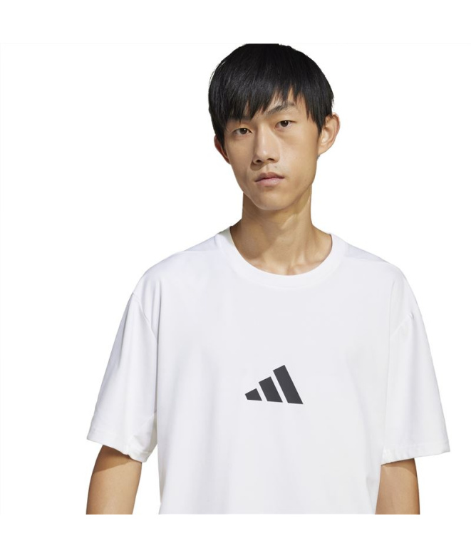 T-shirt blanc adidas ZNE Lo Homme