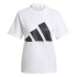 T-shirt adidas blanc/noir Femme