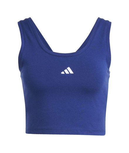 Camiseta adidas Sl Sj Tk Mujer Azul Oscuro/Blanco
