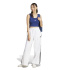 T-shirt Femme adidas SL SJ TK bleu foncé/blanc