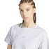Camiseta Mulher adidas SL SJ cinza/branca