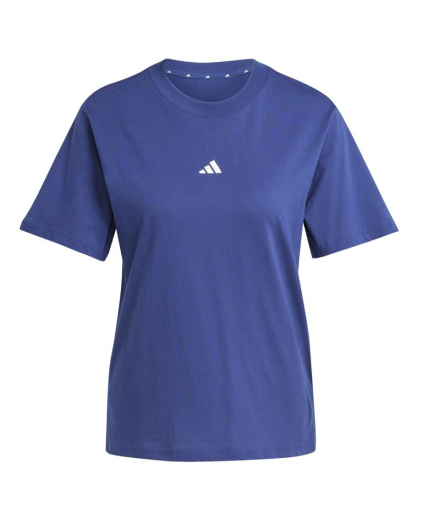 Camiseta Mulher adidas SL SJ azul-escuro/branca