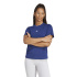 T-shirt Femme adidas SL SJ bleu foncé/blanc
