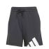 Pantalons French Terry adidas pour Femme , noir et blanc