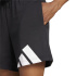 Pantalons French Terry adidas pour Femme , noir et blanc