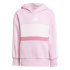 Conjunto de treino adidas tamanho G 3 Bandas Tib Fl St Infantil rosa