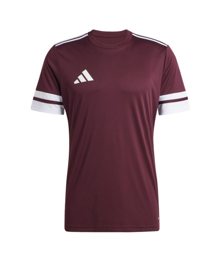 T-shirt Football Homme adidas Squadra25 Jsy bordeaux/blanc