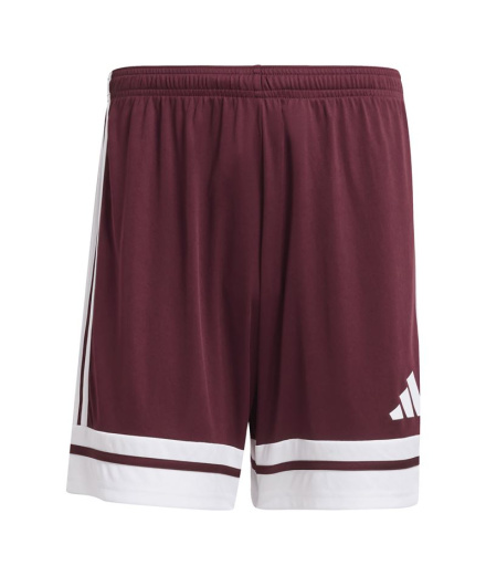 Calça Futebol Homem adidas Squadra25 Sho, cor bordô/branca