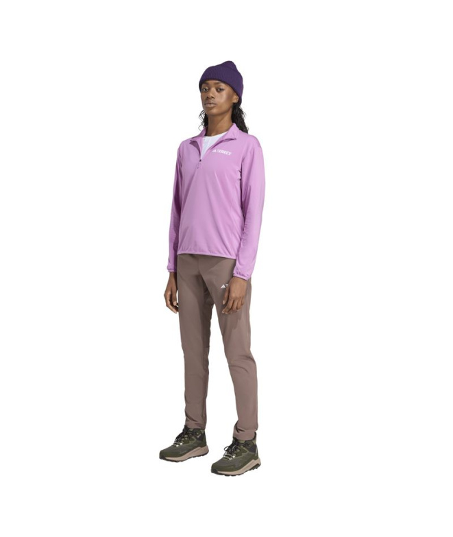 Moletom Mulher adidas Mt Cw Hz Fl Pure Montanha