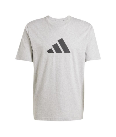 Camiseta Homem adidas Future Icons 3Bar cinza