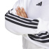 Sweat-shirt adidas à 3 Sweat French Terry Femme blanc/noir