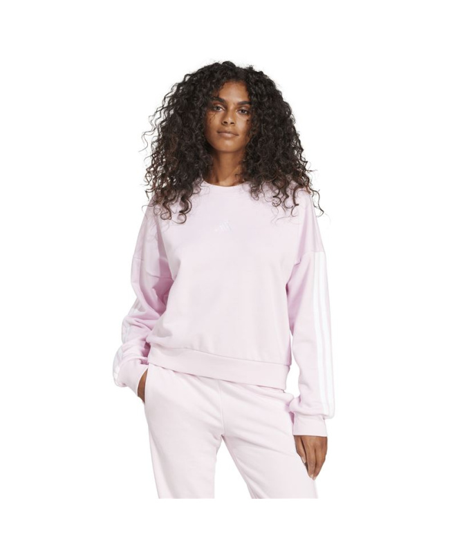 Sweat-shirt Sweat 3 bandes French Terry Femme...