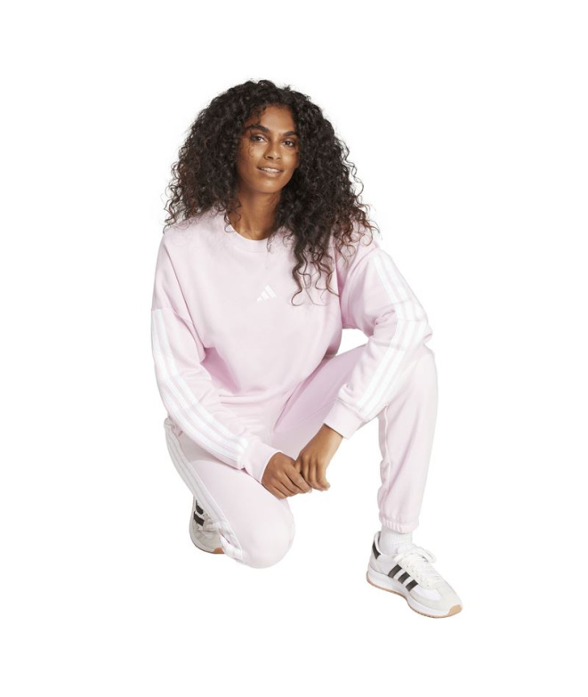 Sweat-shirt Sweat 3 bandes French Terry Femme...