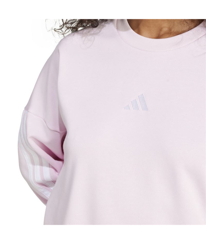 Sweat-shirt Sweat 3 bandes French Terry Femme...