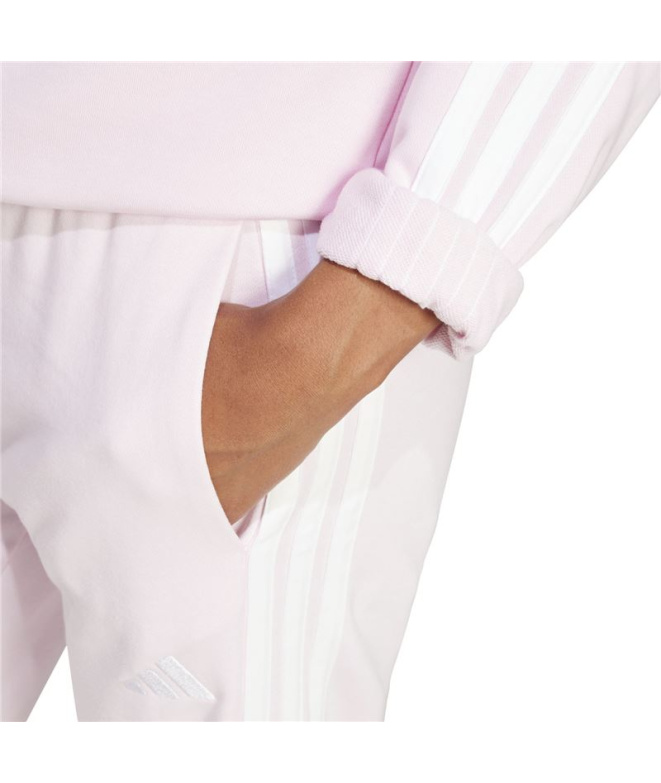 Sweat-shirt Sweat 3 bandes French Terry Femme...