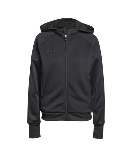 Chaqueta de Fútbol adidas Tiro25 Fz Mujer Negro