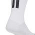 Chaussettes Fitness adidas Knee Rcvr 1P blanches/noires/noires
