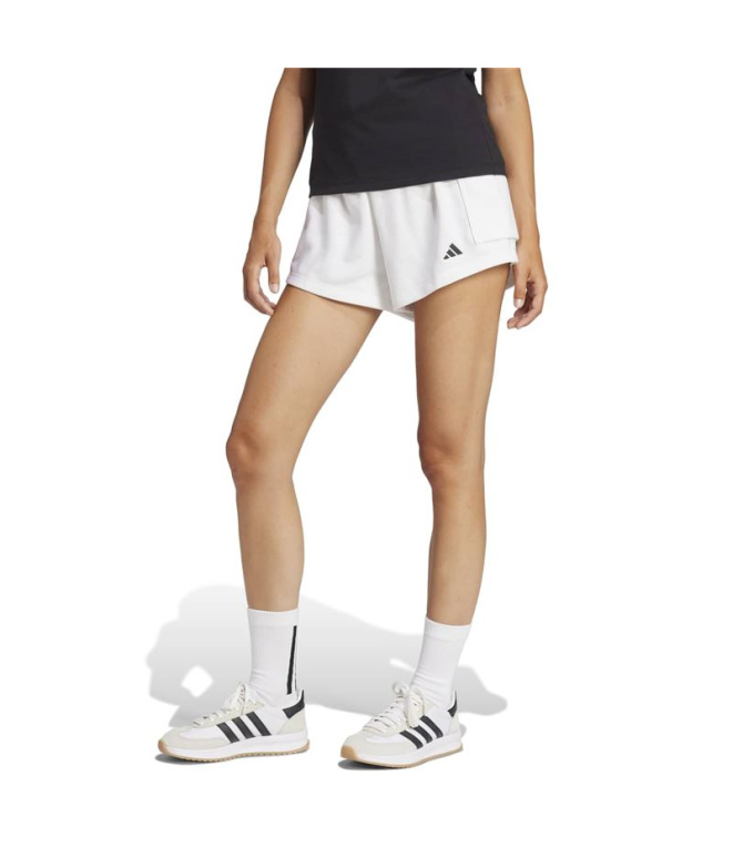 Pantalones adidas SL Ft Sho Mujer Blanco/Negro