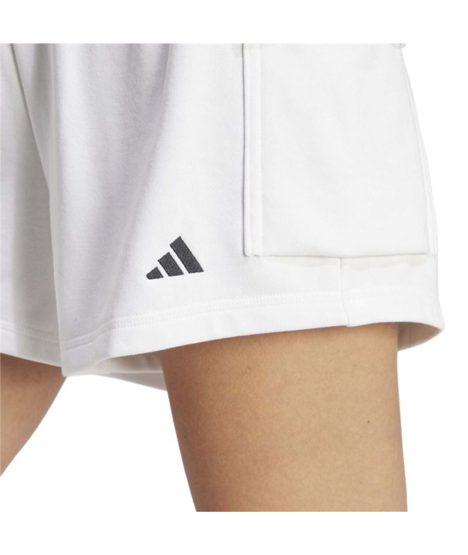 Pantalones adidas SL Ft Sho Mujer Blanco/Negro