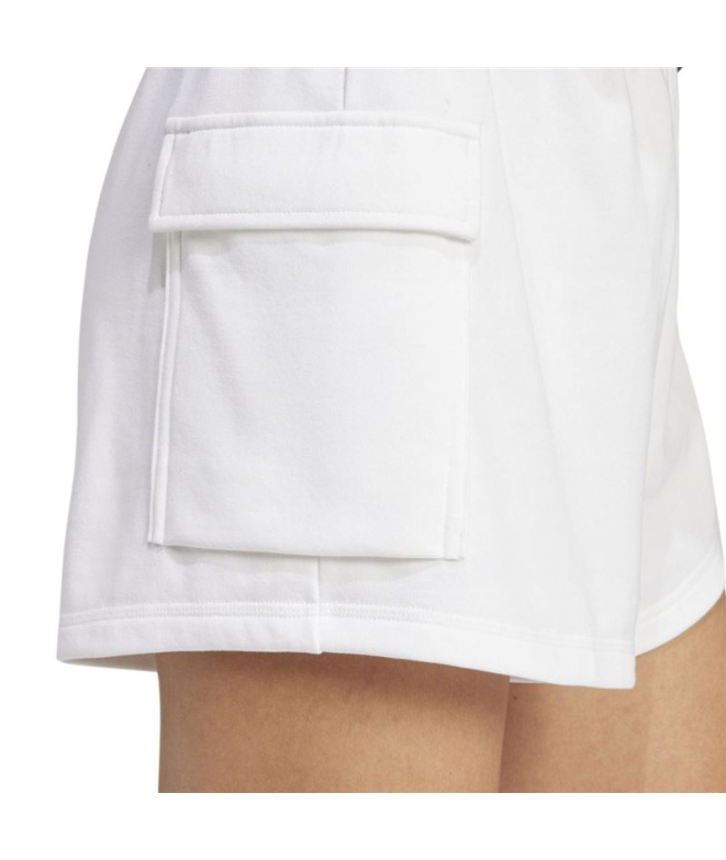 Pantalones adidas SL Ft Sho Mujer Blanco/Negro