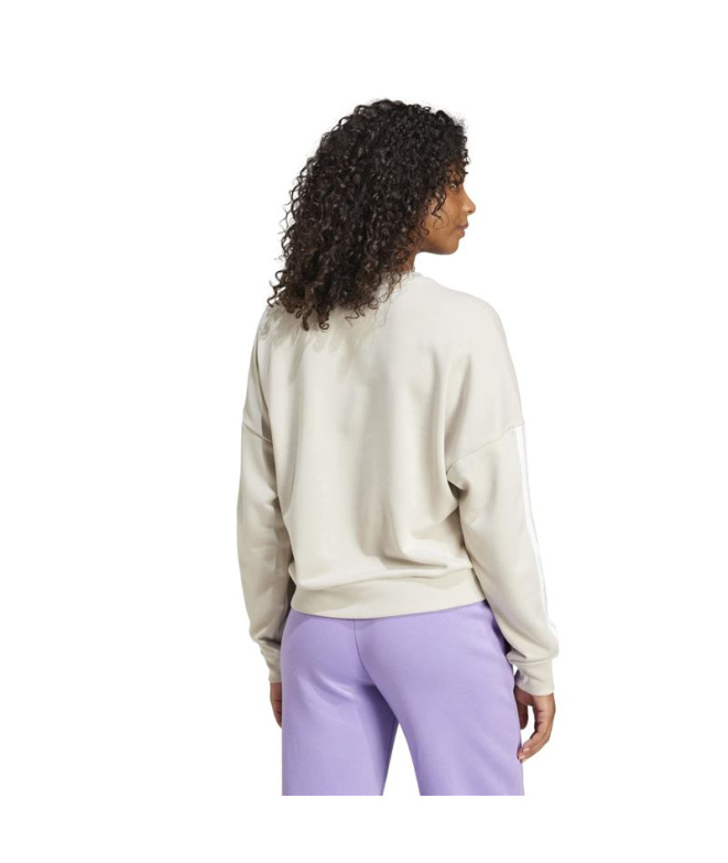 Sweat adidas 3-Stripes Ft Swt Femme bleu/blanc