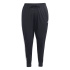Pantalons de jogging adidas 3 Stripes SJ Femme noir et blanc