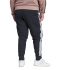 Calça Mulher adidas 3 Stripes Sj Jog Inc, preta/branca