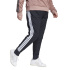 Pantalons de jogging adidas 3 Stripes SJ Femme noir et blanc