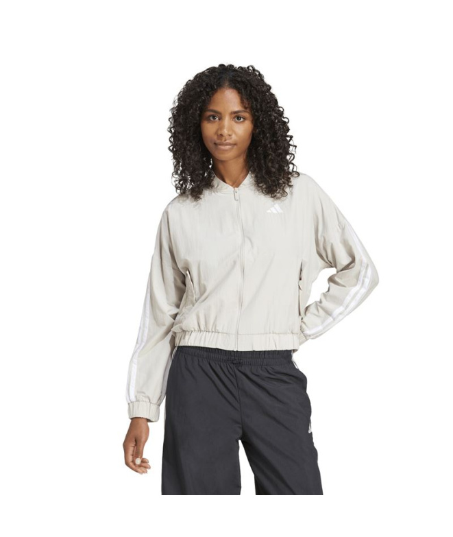 Coupe-vent bomber adidas 3 bandes Femme...