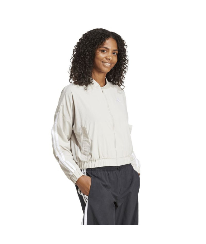 Coupe-vent bomber adidas 3 bandes Femme...