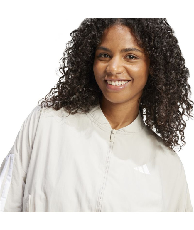Coupe-vent bomber adidas 3 bandes Femme...