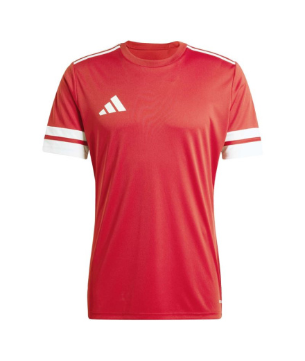 Camiseta Futebol Homem adidas Squa25 Jsy Tepore/Branca