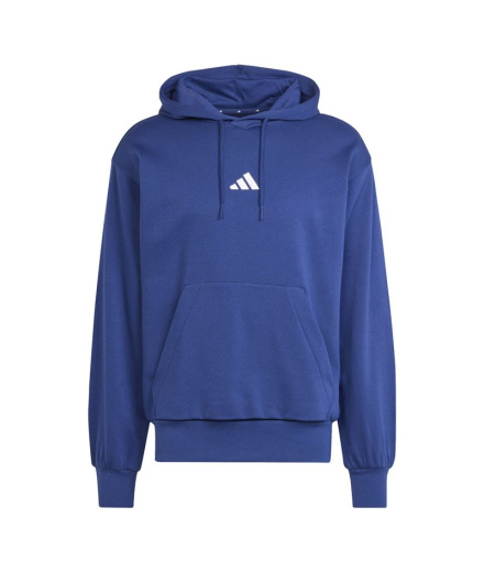 Sudadera adidas Feelcozy Hd Hombre Azul Oscuro/Blanco