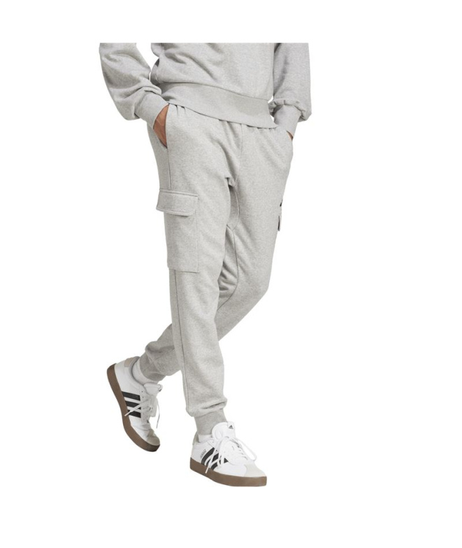 Pantalones adidas Felczy Hombre Gris/Negro