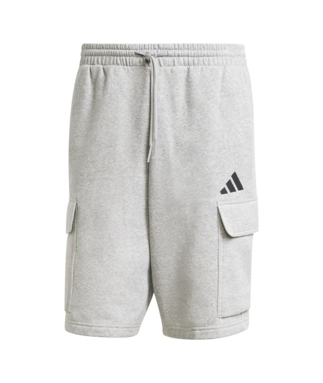 Pantalones adidas Felczy Sho Hombre Gris/Negro